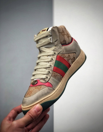 Gucci Screener GG High-Top Sneakers