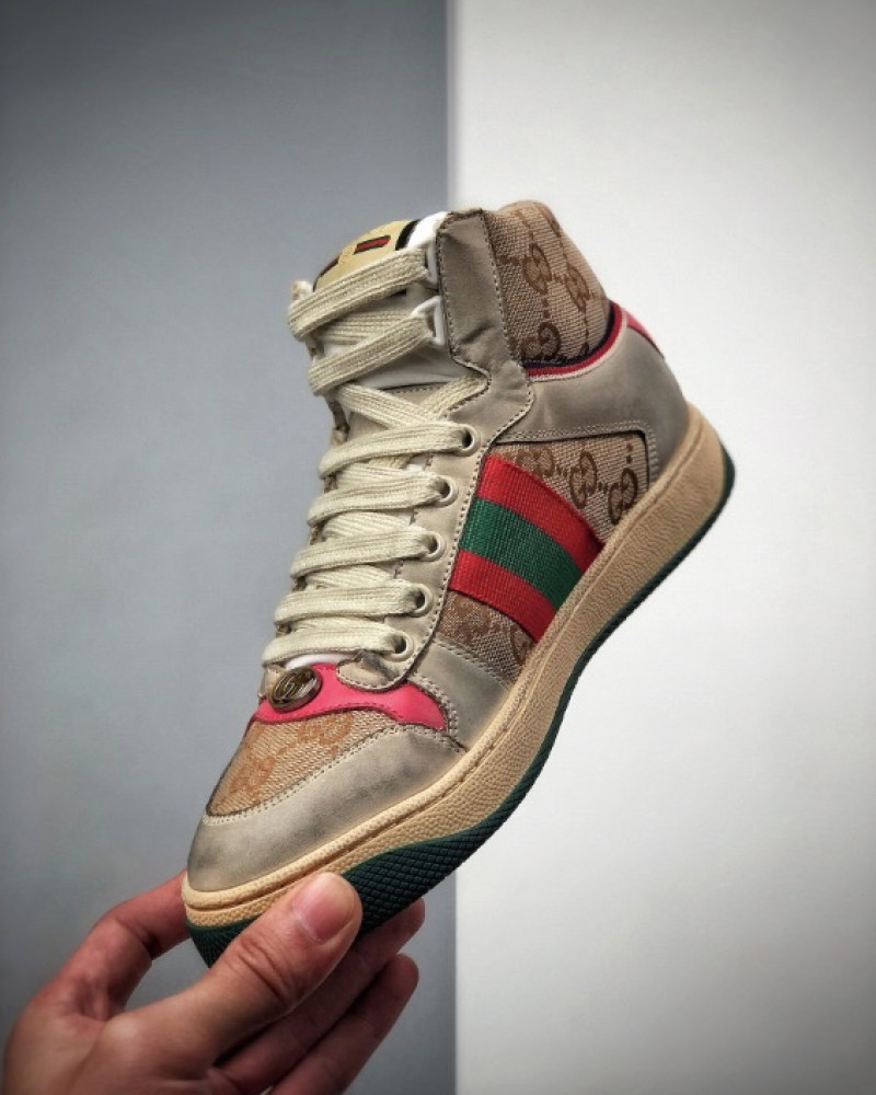 Gucci Screener GG High-Top Sneakers