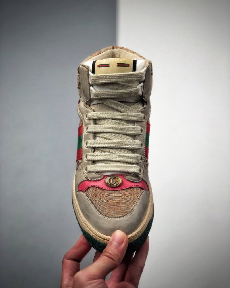 Gucci Screener GG High-Top Sneakers