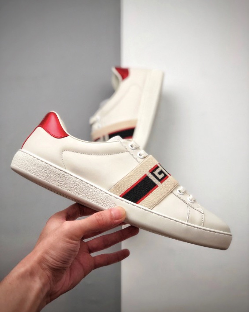 Gucci Ace Sneakers Elastic Gucci Band 