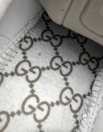 Gucci Ace GG Supreme Holographic Sneakers.