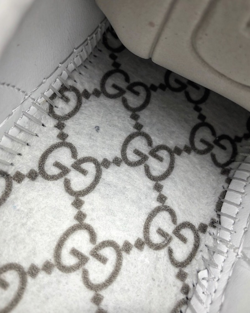 Gucci Ace GG Supreme Holographic Sneakers.