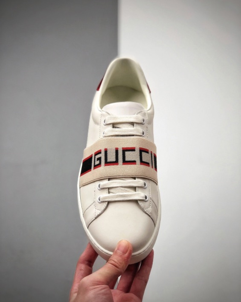 Gucci Ace Sneakers Elastic Gucci Band 