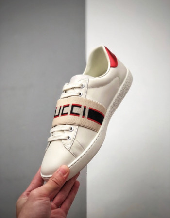 Gucci Ace Sneakers Elastic Gucci Band 