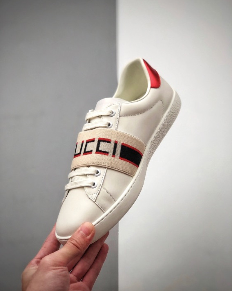 Gucci Ace Sneakers Elastic Gucci Band 