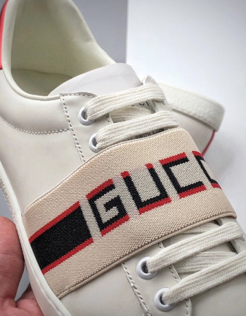 Gucci Ace Sneakers Elastic Gucci Band 