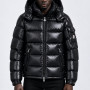 Moncler Maya Hooded Short Down Jacket – Black