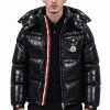Moncler Montbeliard Hooded Down Jacket – Black