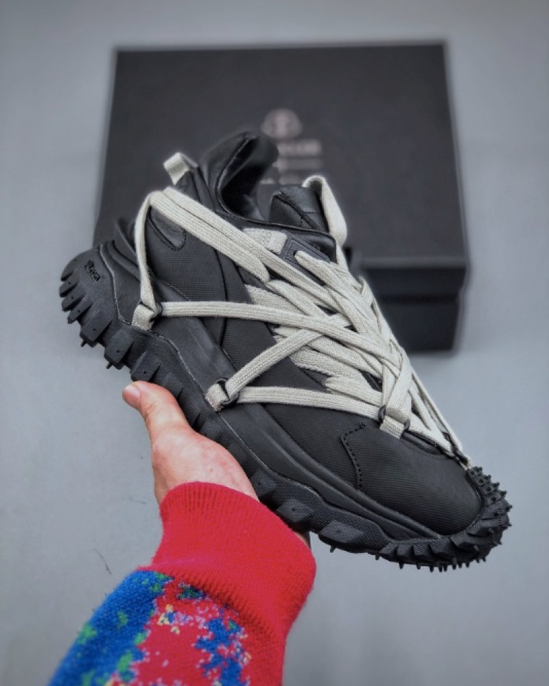 Moncler + Rick Owens Trailgrip Megalace Sneakers