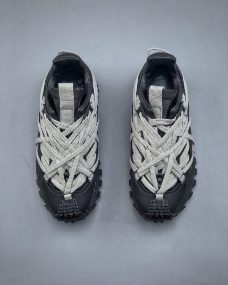 Moncler + Rick Owens Trailgrip Megalace Sneakers
