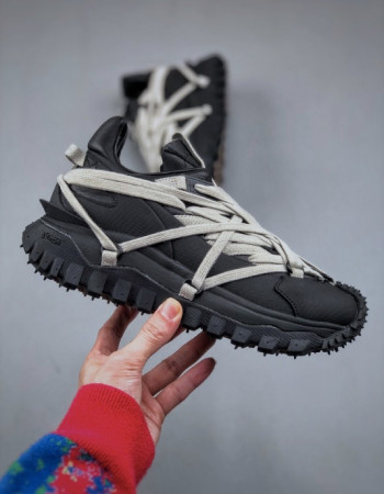 Moncler + Rick Owens Trailgrip Megalace Sneakers