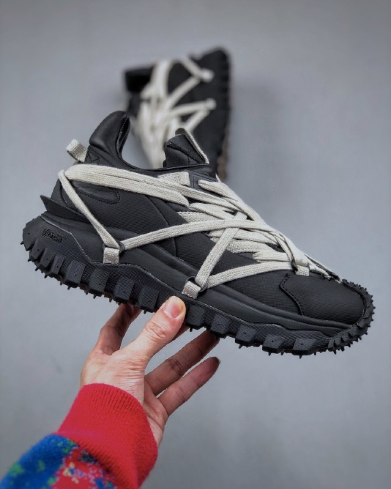 Moncler + Rick Owens Trailgrip Megalace Sneakers