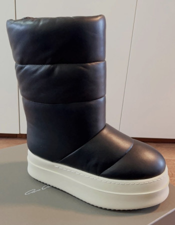 Rick Owens Puffer Padded Boots 
