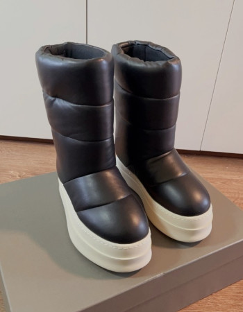 Rick Owens Puffer Padded Boots 