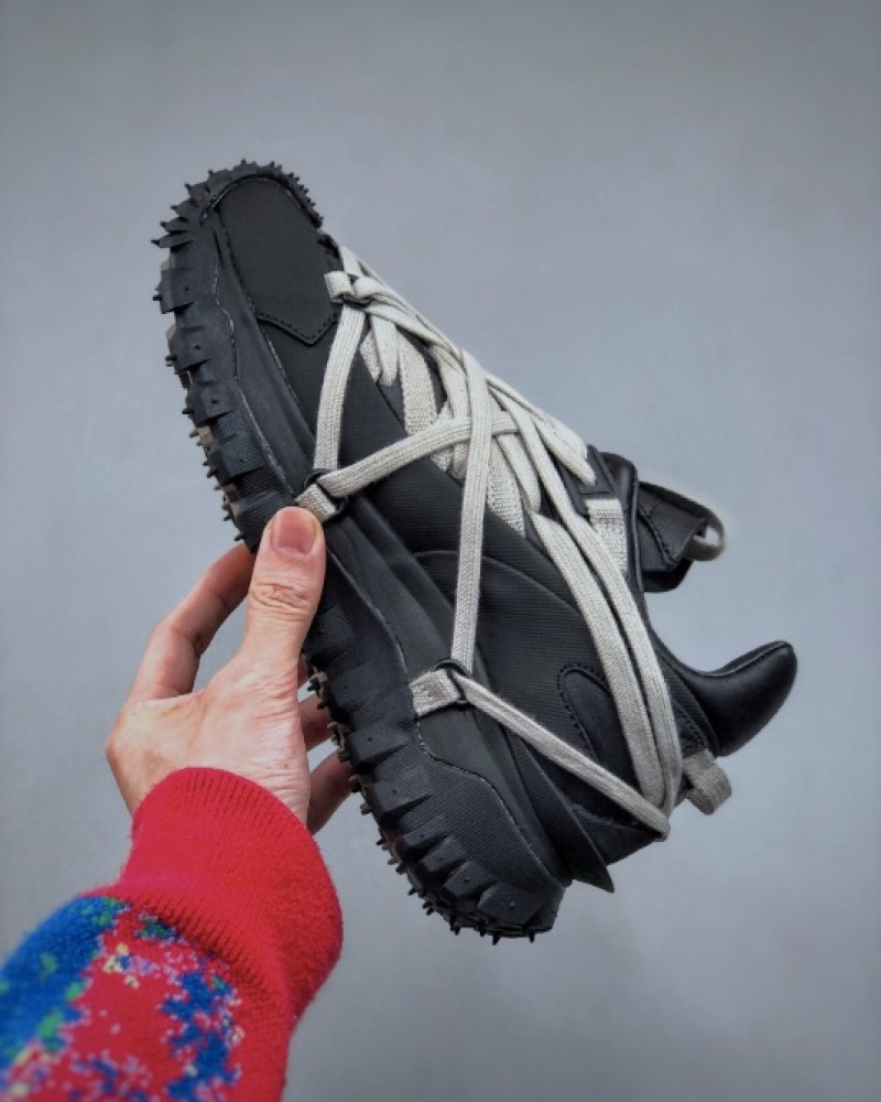 Moncler + Rick Owens Trailgrip Megalace Sneakers