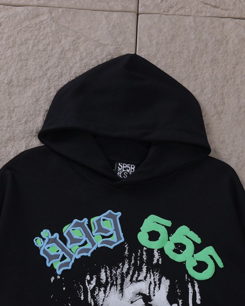 Sp5der 999 x 555 Juice WRLD Hoodie 
