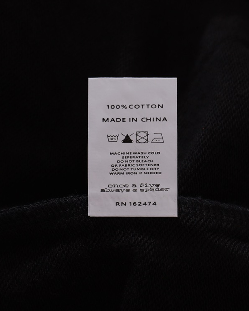 Sp5der Rhinestone Hoodie 