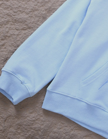 Sp5der 555 Blue Web Hoodie