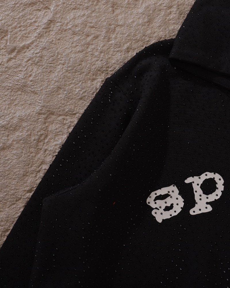 Sp5der Rhinestone Hoodie 