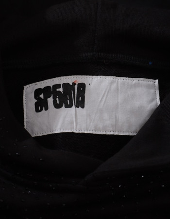 Sp5der Rhinestone Hoodie 