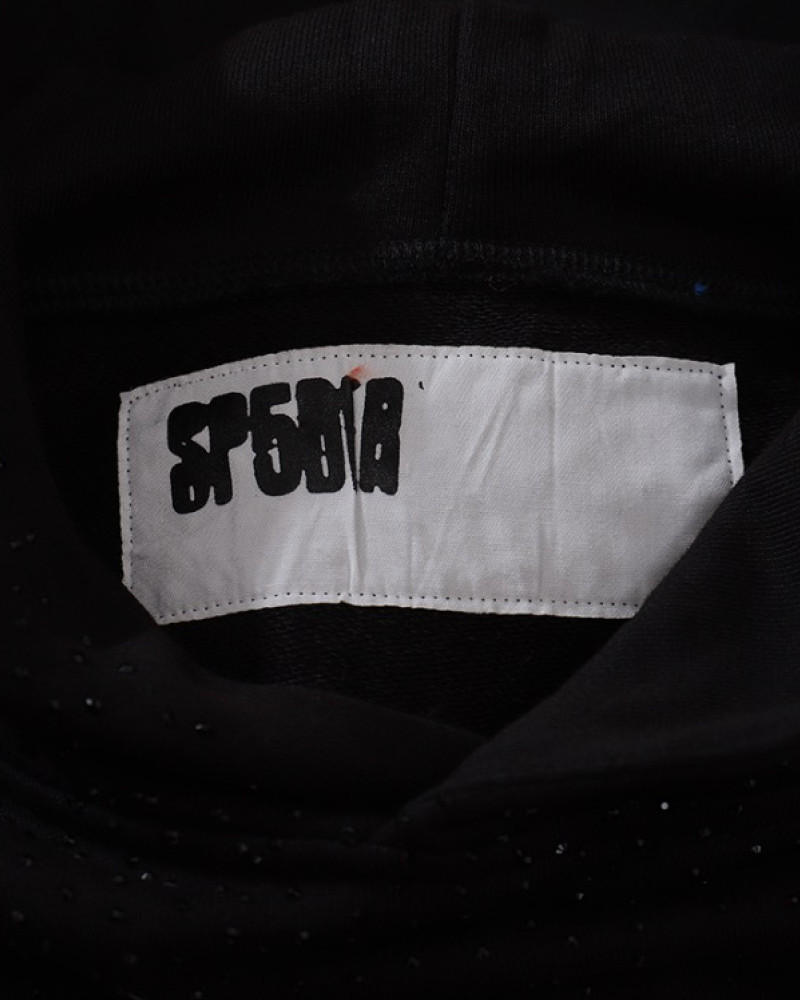 Sp5der Rhinestone Hoodie 