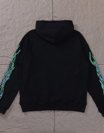 Sp5der 999 x 555 Juice WRLD Hoodie 