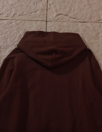Sp5der 555 Brown Web Hoodie