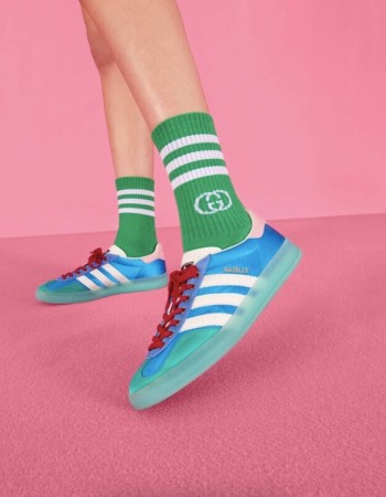 Gucci x Adidas Gazelle Shoes